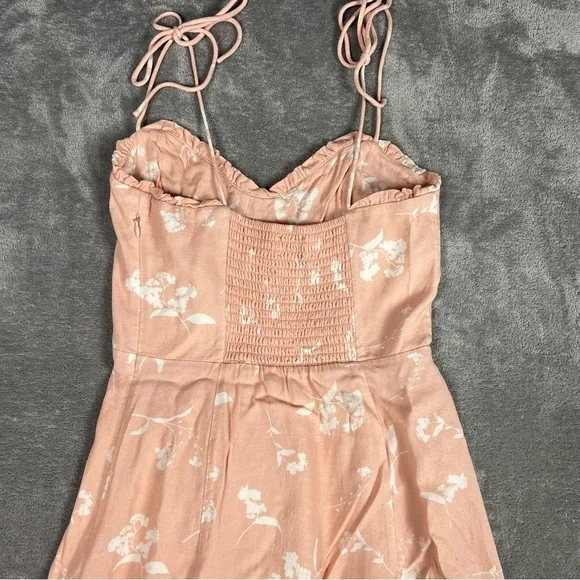 Aritzia Dress Womens 4 Wilfred Fable Floral Dainty Feminine Cottagecore Coquette - Picture 4 of 13